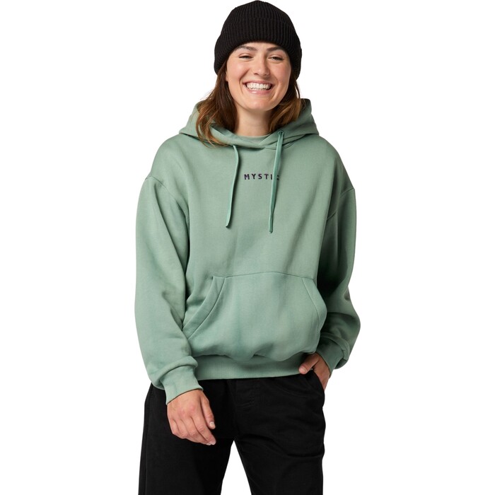 2024 Mystic Mujer Brand Sudadera Con Capucha 35124.250515 - Frozen Green